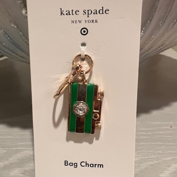 Kate Spade x Target Camera Bag Charm/Keychain - NEW w/tags - Limited Edition - Picture 4 of 4